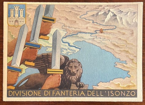 Cartolina militare divisione - militare, "divisione