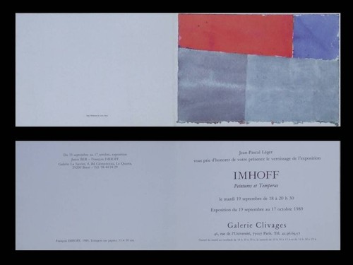 Carton invitation exposition - invitation,