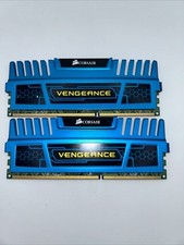 Corsair CMZ16GX3M4A1600C9B Vengeance Blue 16 GB DDR3 SDRAM Dual Channel Memory