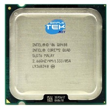 PROCESSORE INTEL PENTIUM QUAD CORE Q8400 SLGT6 LGA775 LGA 775 CPU 2,66GHZ TRAY