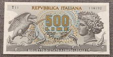 0 500 LIRE ARETUSA 20/06/1966