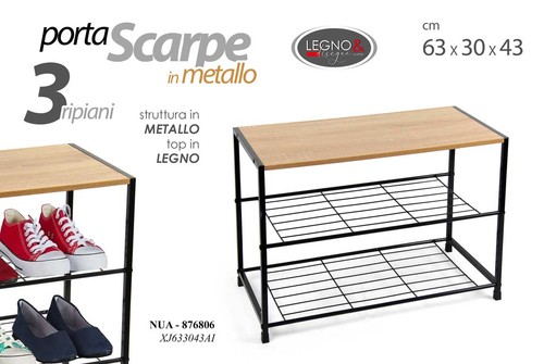 Scaffale porta scarpe basso - scaffale,