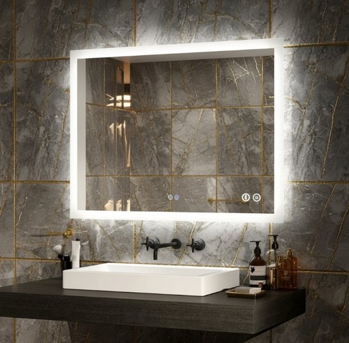 Specchio bagno illuminato