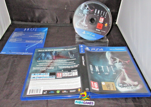 Ps4 until dawn per console - ps4,