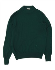 Maglione maglione uomo CACHAREL collo tartaruga IT 48 verde medio DG81