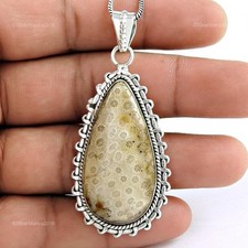 Fossil Corallo Gemma Lunetta