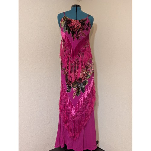 Maxi abito aris fucsia - abito, rosa
