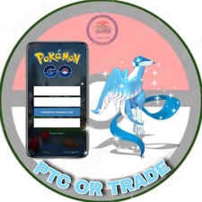 Pokémon Go✨Shiny Articuno Galarian✨P T C 80k Polvere