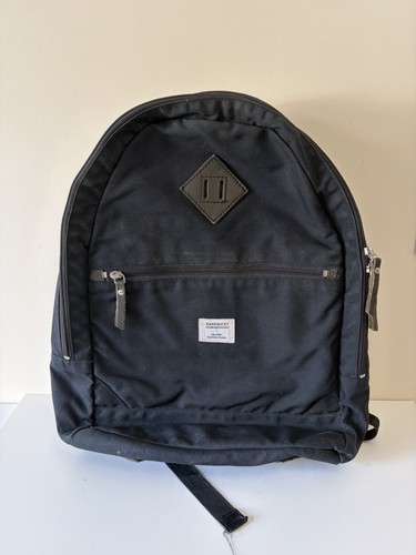 Zaino sandqvist nero unisex - nero,