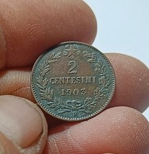 Vittorio Emanuele II 2 centesimi 1903 .F977