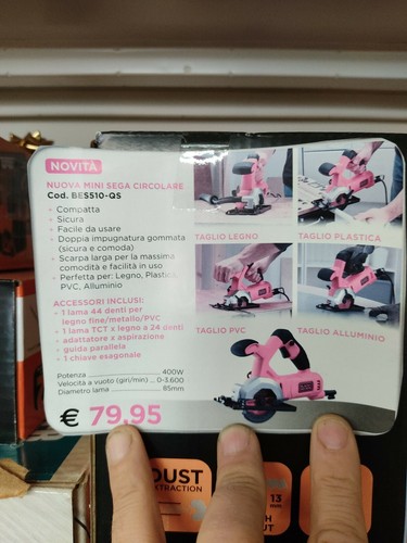 Nuova mini sega - sega, circolare