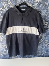 Polo Fred Perry blu navy con