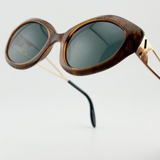 Occhiali da sole vintage autentici di Paloma Picasso 8815 montatura Germania tonalità RARO