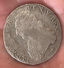 Écu aux branches d'olivier 1788 M (TOULOUSE) Roi LOUIS XVI - Argent