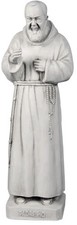 Padre Pio Statue Sculpture 22"