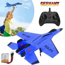 Telecomando aereo radiocomandato RTF aereo con luce notturna LED 2,4 GHz con 2 batterie