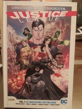 Justice League le Macchine Estinzione Rebirth 1 Rinascita Hitch Cartonato Lion