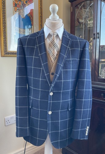 Giacca viyella navy quadri - viyella,