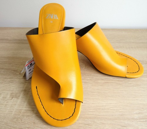 Zara sandali muletto tacco - muletto,