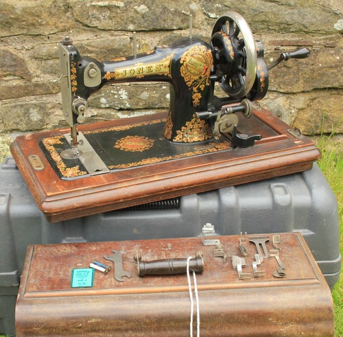 Antique jones hand crank - antique,