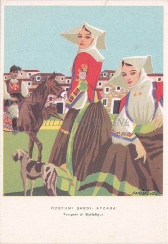 Sardegna costumi sardi - sardegna,