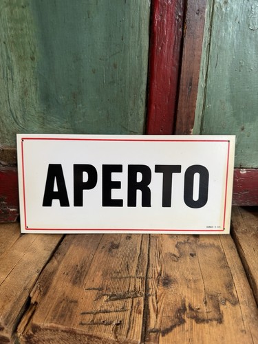 Targa vintage aperto - targa,