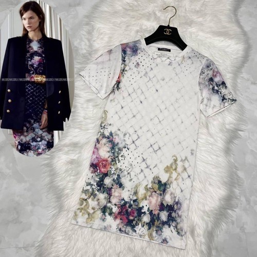 Shirt balmain floreale - t-shirt,
