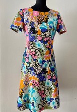 Abito donna vintage con stampa