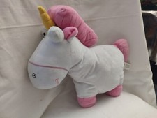 Peluche Pupazzo Unicorno Minions Illumination 28 Cm Collezione