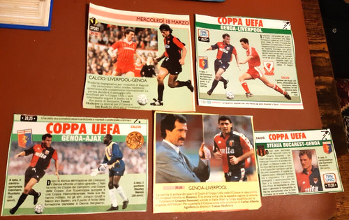 Genoa coppa uefa 1992 - genoa,