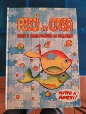 Pesci in Casa cura e allevamento in acquario A FUMETTI 1987 ottimo