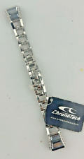 Cinturino Orologio Chronotech CT7122L08 Donna Acciaio 14mm Deployante Pulsanti