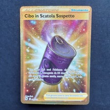 POKEMON 080/073 CIBO IN SCATOLA CARTA HOLO GOLD FUTURI CAMPIONI ITALIANO MINT