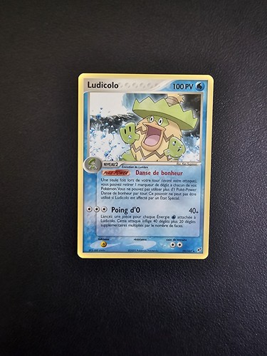 Carte pokémon rare ludicolo - carte,