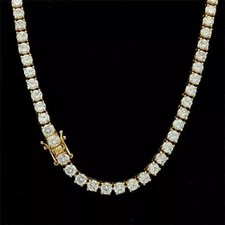 Collana tennis uomo 25 ct