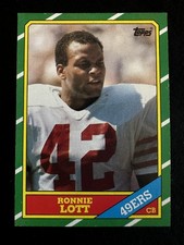1986 Topps Ronnie Lott (#168