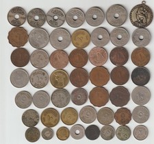 Egitto vecchia moneta lotto di 50 monete a28