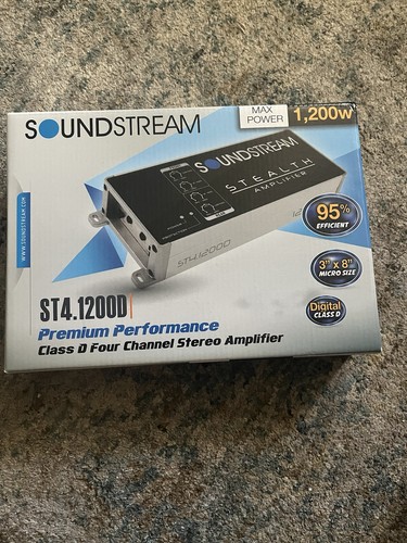 Soundstream st4 1200d - soundstream, stealth