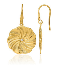 14K Solid Yellow Gold Diamond