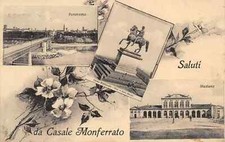 18 CARTOLINA SALUTI DA CASALE