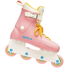Impala Lightspeed Luce Velocità Inline Skate Pattini IN Linea Pastell-Rosa
