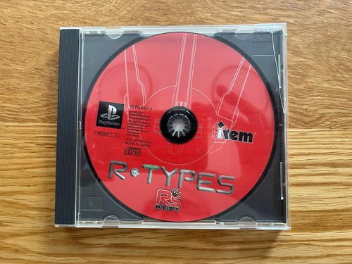Types jpn ps1 sony - r-types,
