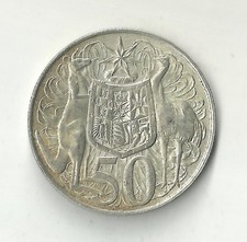Australia 50 Centesimi Argento