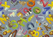 Tappeto per bambini alfabeto