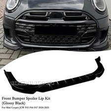 Kit labbro divisore paraurti anteriore per MINI Cooper JCW F65 F66 F67 2024-2025 nero
