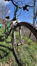 mountain bike usata MITICA MIGALE RAGNO BIANCHI con forcella MANITOU