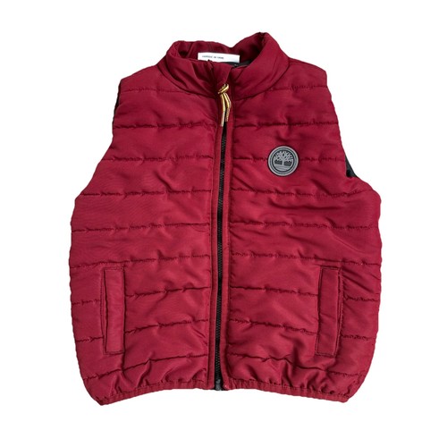 Gilet imbottito rosso