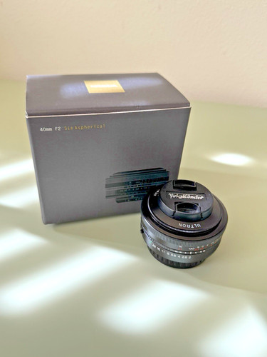 Raro voigtlander ultron - voigtlander, 40mm