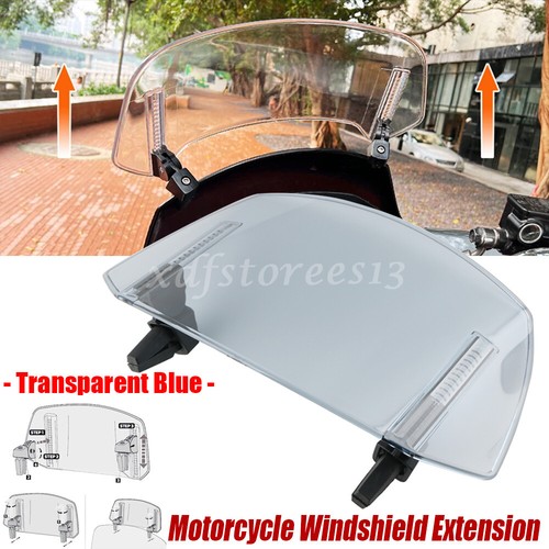 Parabrezza moto blu - parabrezza,