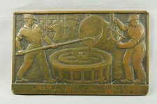 Piastra di fusione. Bronzo. 1933.